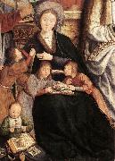 MASSYS, Quentin St Anne Altarpiece (detail) rfg Spain oil painting reproduction
